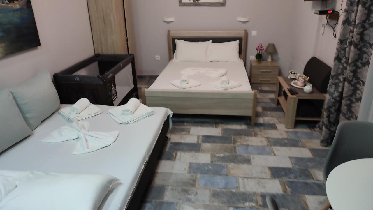 Dany House 1 Apartman Keramotí Kültér fotó