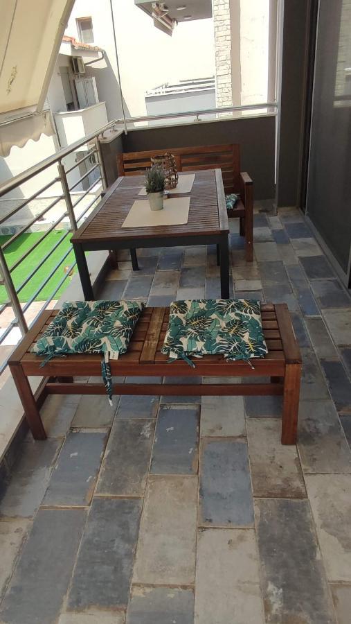 Dany House 1 Apartman Keramotí Kültér fotó