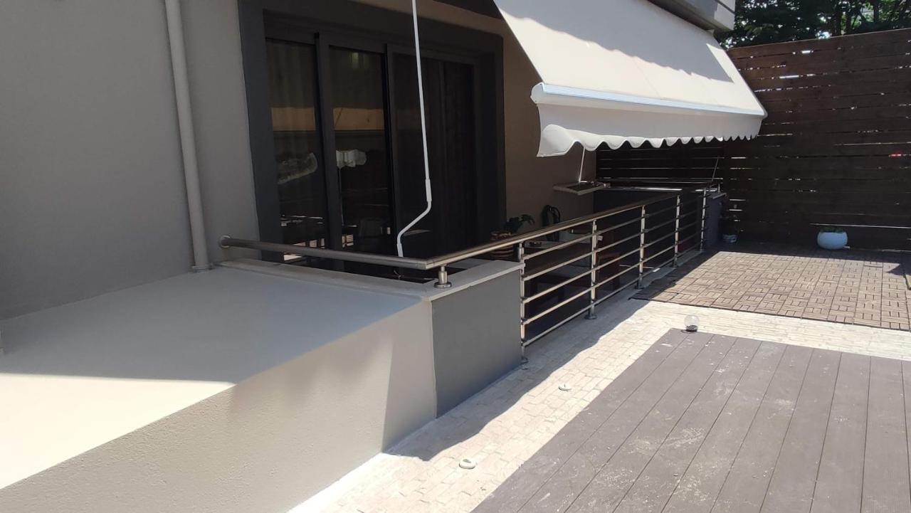 Dany House 1 Apartman Keramotí Kültér fotó
